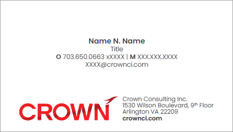 Crown Business Card